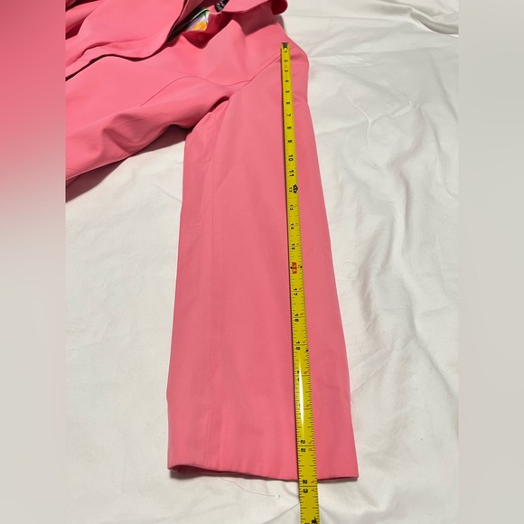 Jones New York Women’s Vibrant Pink Trench Rain Coat Single Breast  Size M - Picture 15 of 15